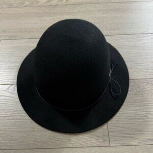 Chuck Quality Goods Black Wool Bucket Hat